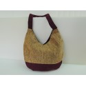 Bolso de tela con flor 2 colores