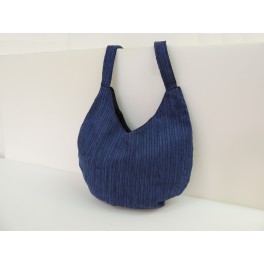 Bolso de tela redondo liso