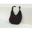 Bolso de tela redondo liso