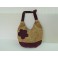 Bolso de tela con flor 2 colores